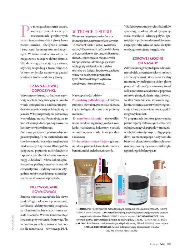Hebe - gazetka promocyjna Magazyn od środy 04.03 do czwartku 30.04 - strona 101