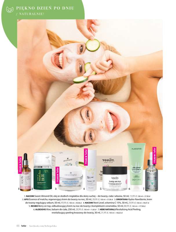 Hebe - gazetka promocyjna Magazyn od środy 04.03 do czwartku 30.04 - strona 44