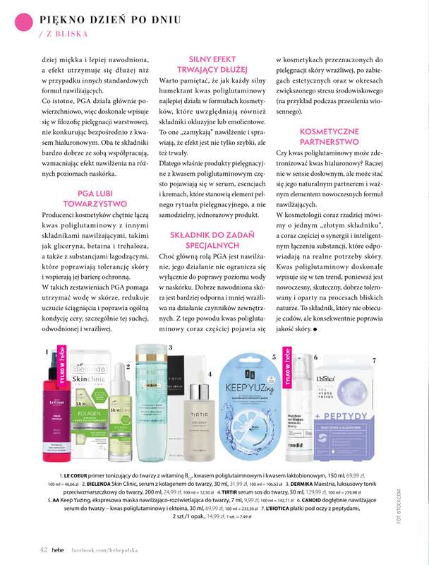 Hebe - gazetka promocyjna Magazyn od środy 04.03 do czwartku 30.04 - strona 42