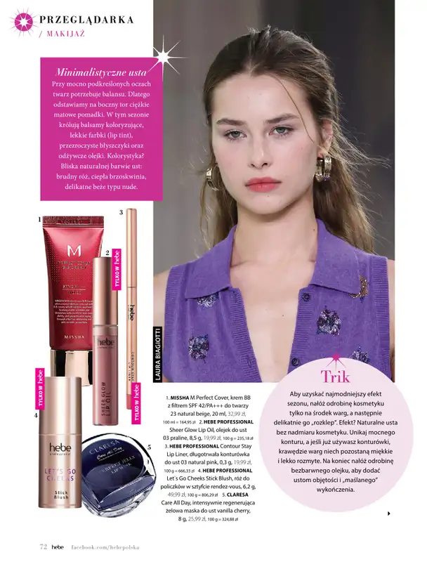 Hebe - gazetka promocyjna Magazyn od środy 04.03 do czwartku 30.04 - strona 72