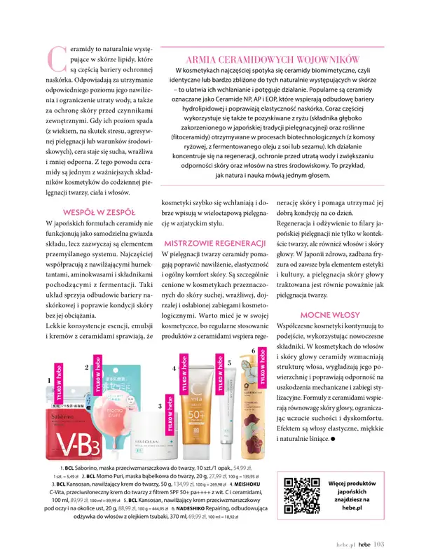 Hebe - gazetka promocyjna Magazyn od środy 04.03 do czwartku 30.04 - strona 103