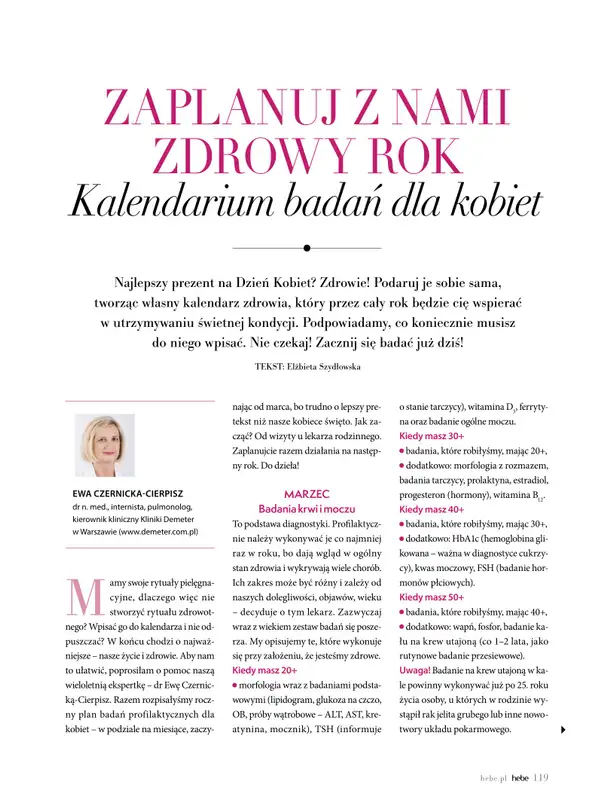 Hebe - gazetka promocyjna Magazyn od środy 04.03 do czwartku 30.04 - strona 119