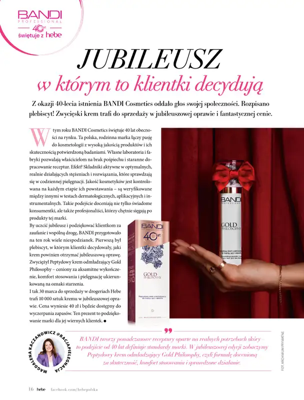 Hebe - gazetka promocyjna Magazyn od środy 04.03 do czwartku 30.04 - strona 16