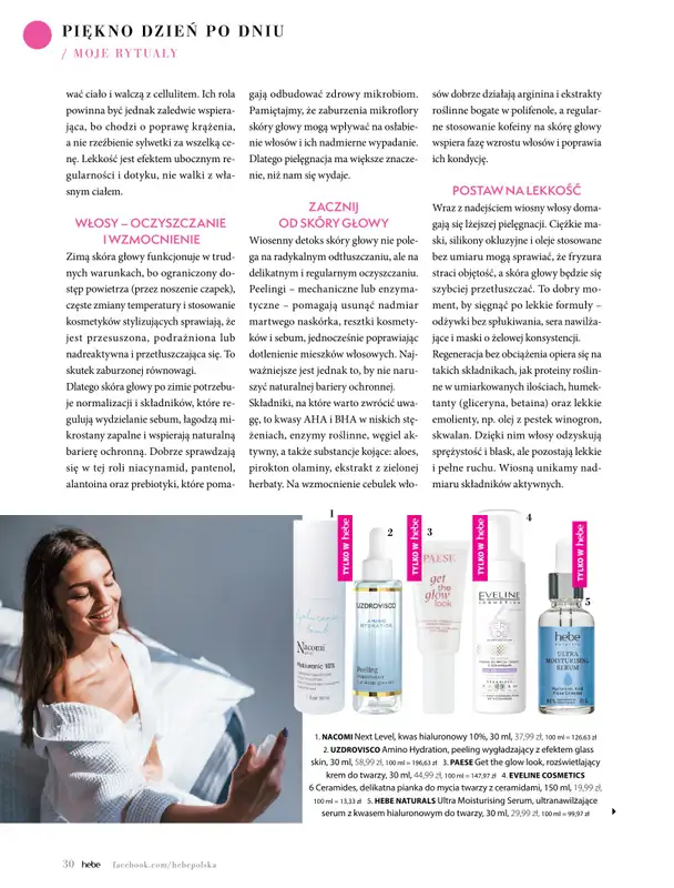 Hebe - gazetka promocyjna Magazyn od środy 04.03 do czwartku 30.04 - strona 30