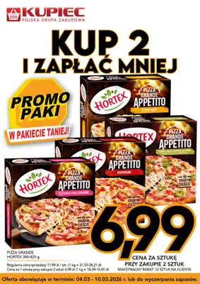 Kupiec - gazetka promocyjna Promopaki od środy 04.03 do wtorku 10.03 - strona 3