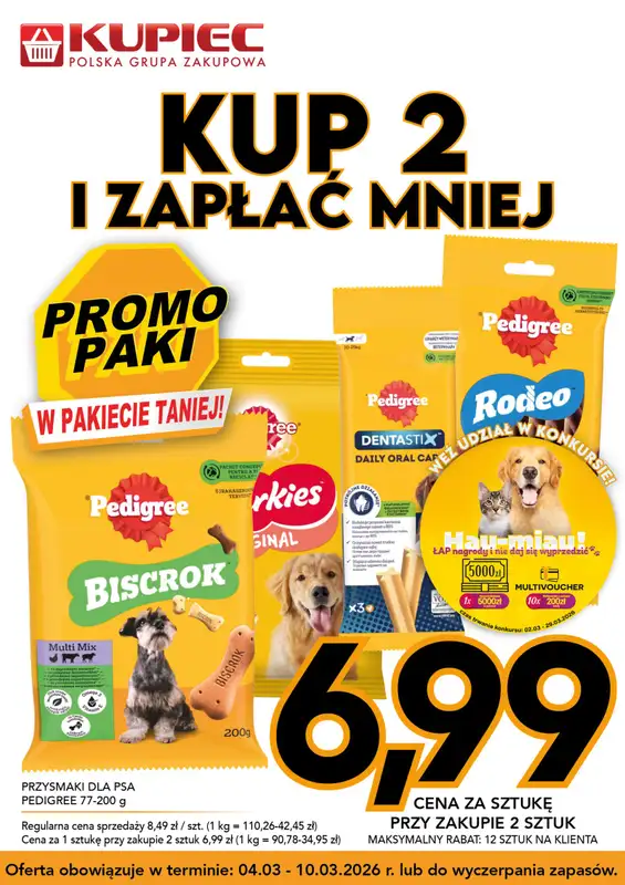 Kupiec - gazetka promocyjna Promopaki od środy 04.03 do wtorku 10.03 - strona 7