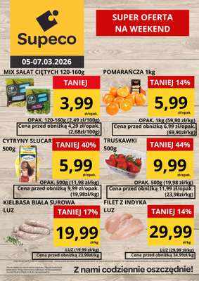 Supeco - gazetka promocyjna Super oferta na weekend od czwartku 05.03 do soboty 07.03