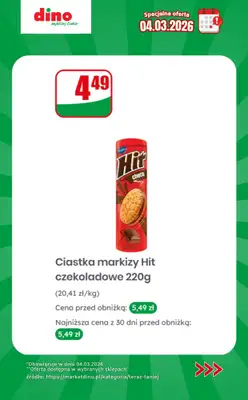 Dino - gazetka promocyjna Specjalna oferta na 04.03.2026 - promocje spoza gazetki od środy 04.03 do środy 04.03 - strona 10