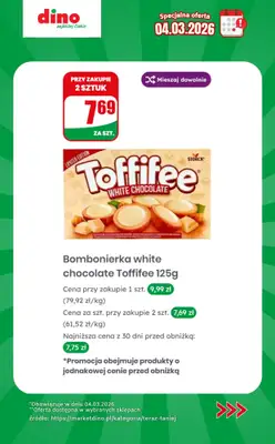 Dino - gazetka promocyjna Specjalna oferta na 04.03.2026 - promocje spoza gazetki od środy 04.03 do środy 04.03 - strona 8