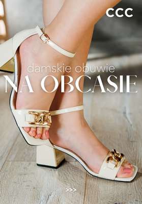 CCC - gazetka promocyjna Damskie obuwie na obcasie od środy 04.03 