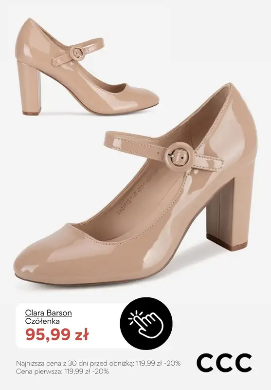 CCC - gazetka promocyjna Damskie obuwie na obcasie od środy 04.03  - strona 4