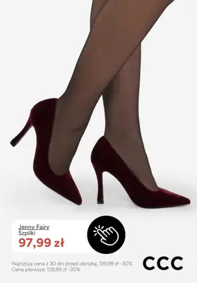 CCC - gazetka promocyjna Damskie obuwie na obcasie od środy 04.03  - strona 5