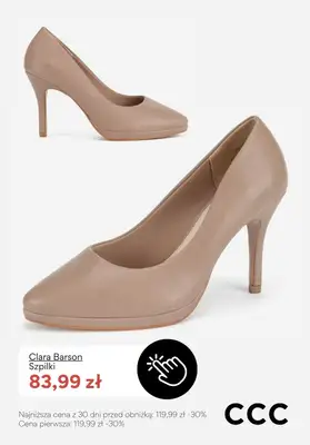 CCC - gazetka promocyjna Damskie obuwie na obcasie od środy 04.03  - strona 2