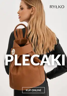 Ryłko - gazetka promocyjna Plecaki damskie od środy 04.03 