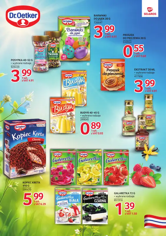 Selgros - gazetka promocyjna Inwazja świeżości od czwartku 05.03 do środy 18.03 - strona 6