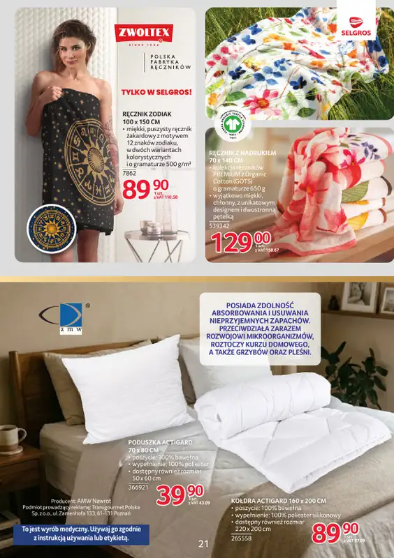 Selgros - gazetka promocyjna Inwazja świeżości od czwartku 05.03 do środy 18.03 - strona 21