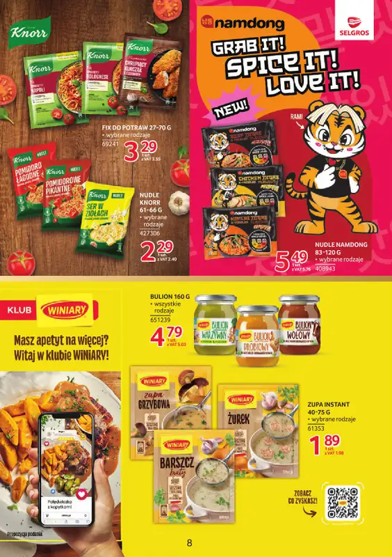 Selgros - gazetka promocyjna Inwazja świeżości od czwartku 05.03 do środy 18.03 - strona 8