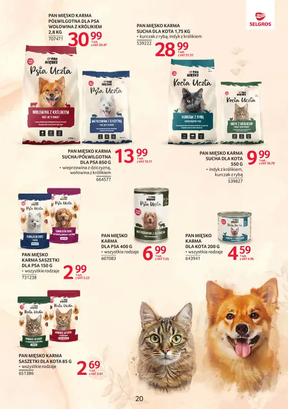 Selgros - gazetka promocyjna Inwazja świeżości od czwartku 05.03 do środy 18.03 - strona 20