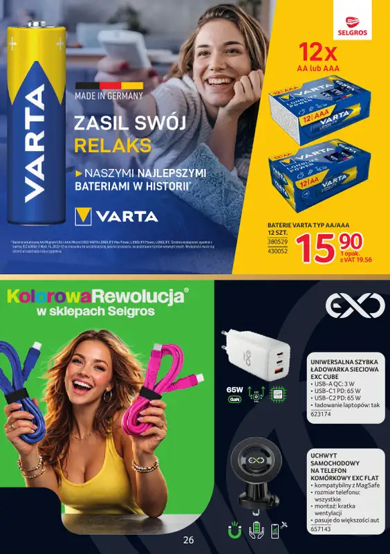 Selgros - gazetka promocyjna Inwazja świeżości od czwartku 05.03 do środy 18.03 - strona 26