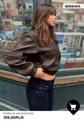 Bershka - gazetka promocyjna Damskie kurtki wiosenne od środy 04.03  - strona 3