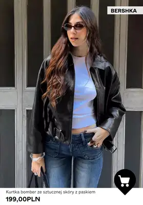 Bershka - gazetka promocyjna Damskie kurtki wiosenne od środy 04.03  - strona 6