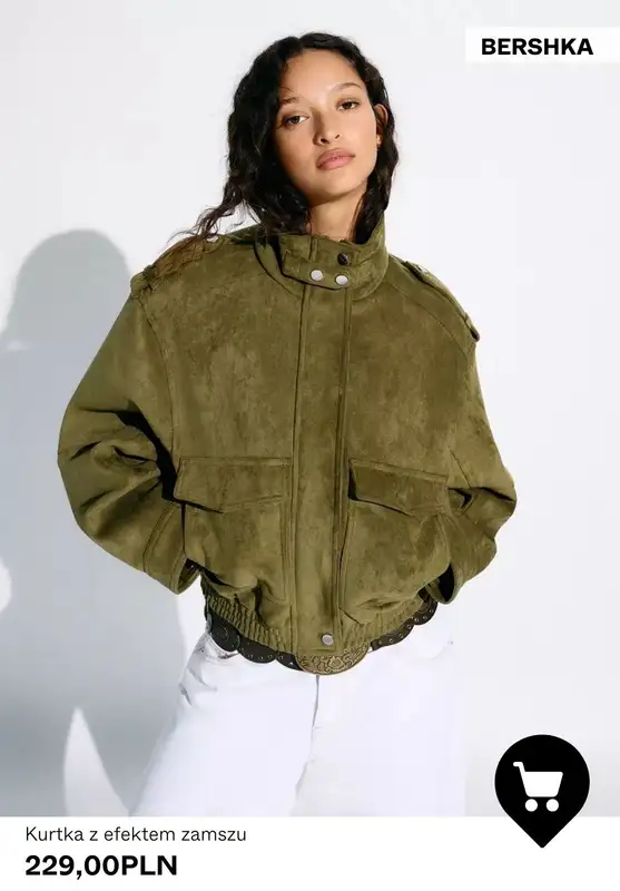 Bershka - gazetka promocyjna Damskie kurtki wiosenne od środy 04.03  - strona 8