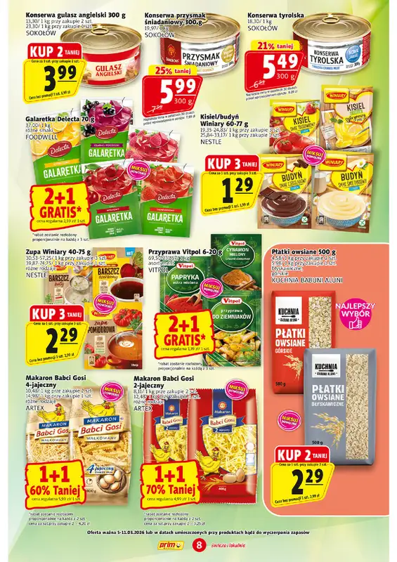 Prim Market - gazetka promocyjna Gazetka od czwartku 05.03 do środy 11.03 - strona 8