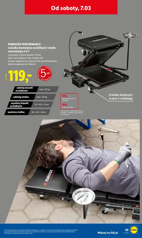 Lidl - gazetka promocyjna Katalog od poniedziałku 02.03 do soboty 07.03 - strona 45