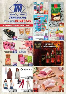 Tomi Markt - gazetka promocyjna Gazetka od czwartku 05.03 do wtorku 17.03
