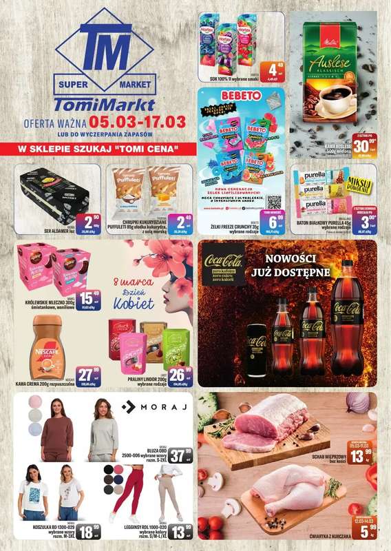 Tomi Markt - gazetka promocyjna Gazetka od czwartku 05.03 do wtorku 17.03