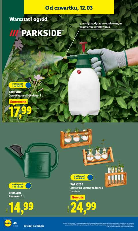 Lidl - gazetka promocyjna Katalog od poniedziałku 09.03 do soboty 14.03 - strona 50