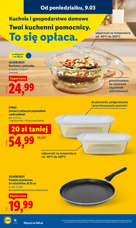 Lidl - gazetka promocyjna Katalog od poniedziałku 09.03 do soboty 14.03 - strona 22