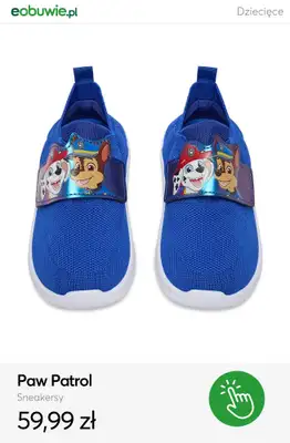 eobuwie.pl - gazetka promocyjna Sneakersy dziecięce na wiosnę - od 49,99 zł od środy 04.03  - strona 8