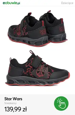 eobuwie.pl - gazetka promocyjna Sneakersy dziecięce na wiosnę - od 49,99 zł od środy 04.03  - strona 11