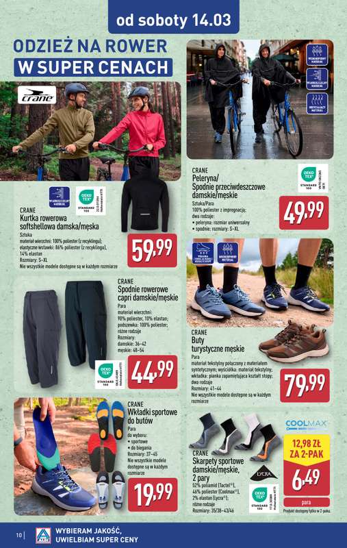 Aldi - gazetka promocyjna Aldi ma to coś! od środy 11.03 do soboty 14.03 - strona 10