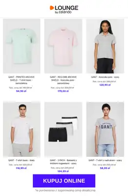 Lounge by Zalando - gazetka promocyjna Do -85% Gant od środy 04.03 do soboty 07.03 - strona 3