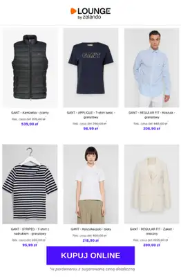 Lounge by Zalando - gazetka promocyjna Do -85% Gant od środy 04.03 do soboty 07.03 - strona 7