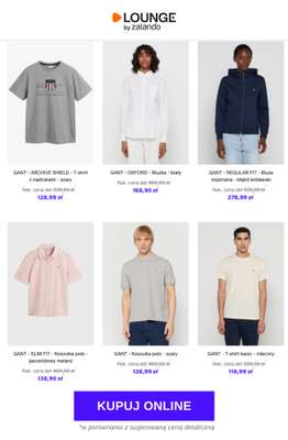 Lounge by Zalando - gazetka promocyjna Do -85% Gant od środy 04.03 do soboty 07.03 - strona 4
