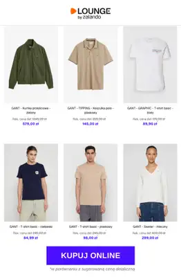 Lounge by Zalando - gazetka promocyjna Do -85% Gant od środy 04.03 do soboty 07.03 - strona 10