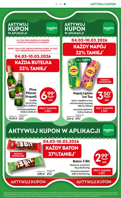 Żabka - gazetka promocyjna Gazetka od środy 25.02 do wtorku 10.03 - strona 34