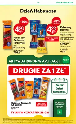 Żabka - gazetka promocyjna Gazetka od środy 25.02 do wtorku 10.03 - strona 63