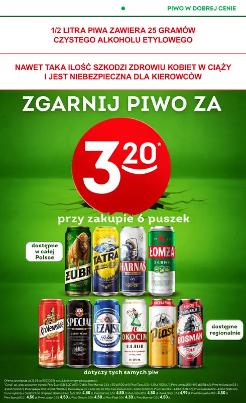 Żabka - gazetka promocyjna Gazetka od środy 25.02 do wtorku 10.03 - strona 21