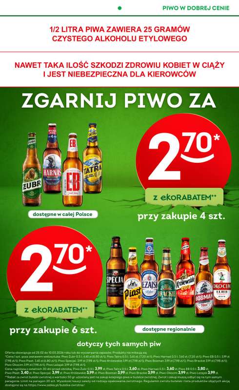 Żabka - gazetka promocyjna Gazetka od środy 25.02 do wtorku 10.03 - strona 20