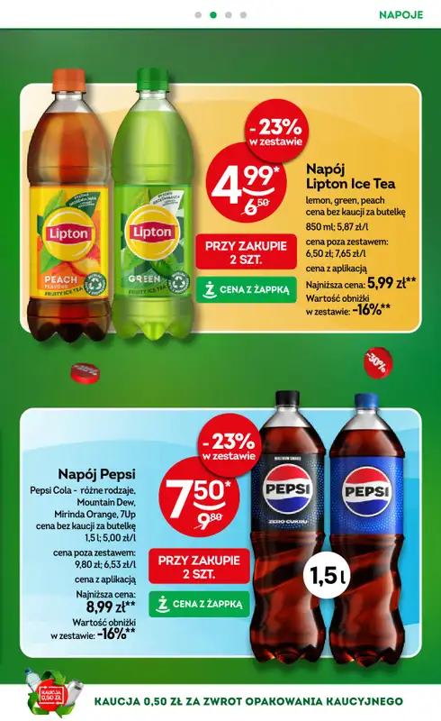 Żabka - gazetka promocyjna Gazetka od środy 25.02 do wtorku 10.03 - strona 23