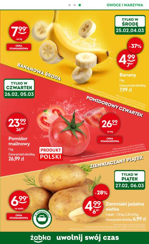 Żabka - gazetka promocyjna Gazetka Spożywcza od środy 25.02 do wtorku 10.03 - strona 5