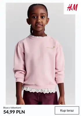 H&M - gazetka promocyjna Bluzy dziecięce od środy 04.03  - strona 5