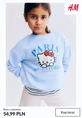 H&M - gazetka promocyjna Bluzy dziecięce od środy 04.03  - strona 7