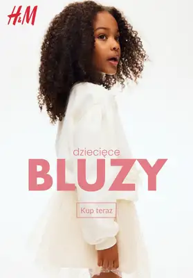H&M - gazetka promocyjna Bluzy dziecięce od środy 04.03 