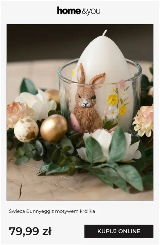 home&you - gazetka promocyjna Dekoracje na Wielkanoc od środy 04.03 do niedzieli 15.03 - strona 8