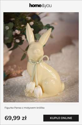 Figurka Panso z motywem królika